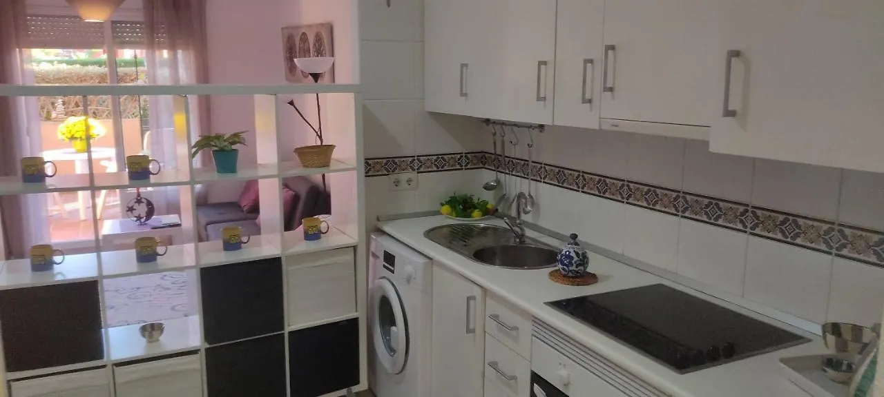 Ground Floor Naturist Studio With Terrace Playas de Vera Apartmán