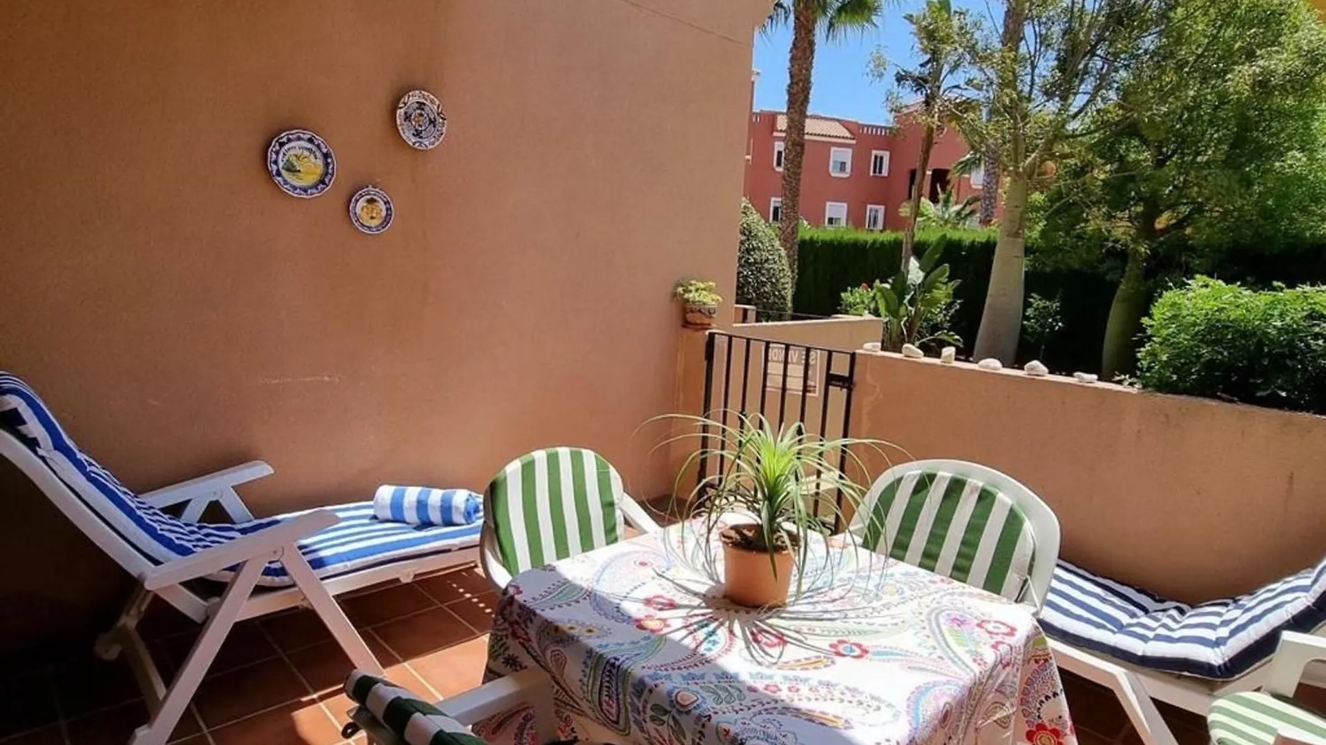 Apartmán Ground Floor Naturist Studio With Terrace Playas de Vera